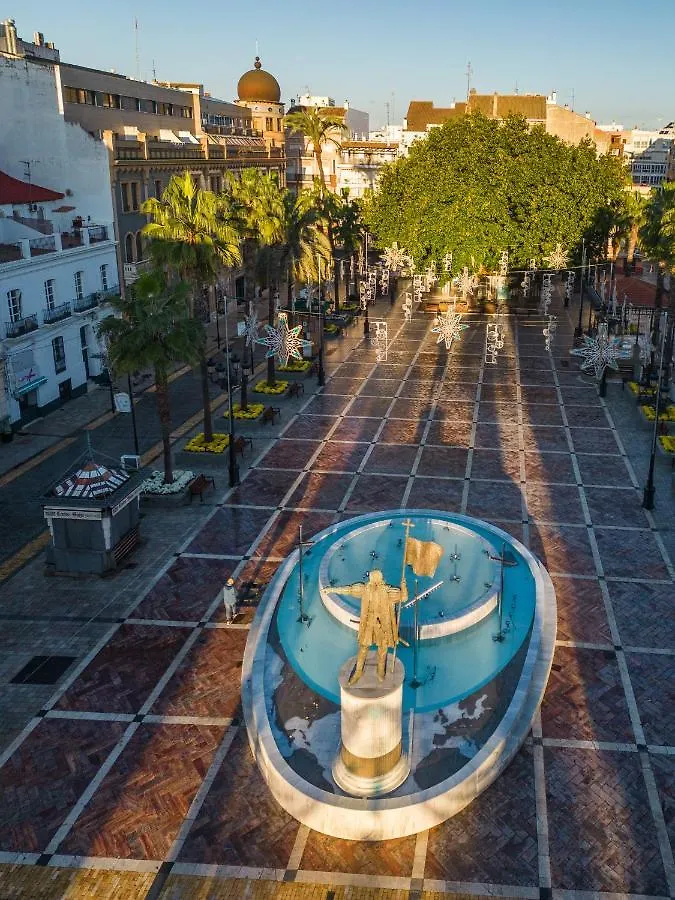 Gasthof Hostal Antiguo Palacio Hotel Paris Huelva Spanien